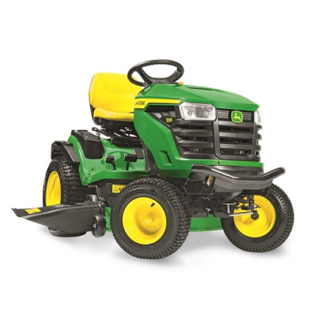 TONDEUSE AUTOPORTÉE JOHN DEERE X167 ÉJECTION LATÉRALE 107 CM