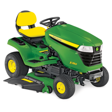 TONDEUSE AUTOPORTÉE JOHN DEERE X350 ÉJECTION LATÉRALE 107 CM