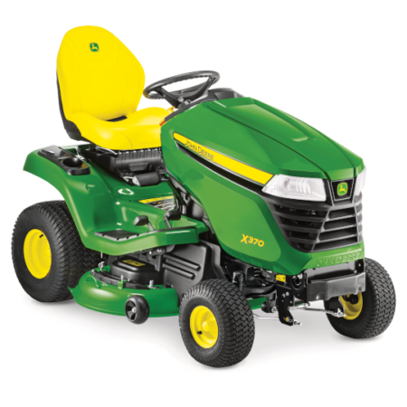TONDEUSE AUTOPORTÉE JOHN DEERE X370 ÉJECTION LATÉRALE 107 CM