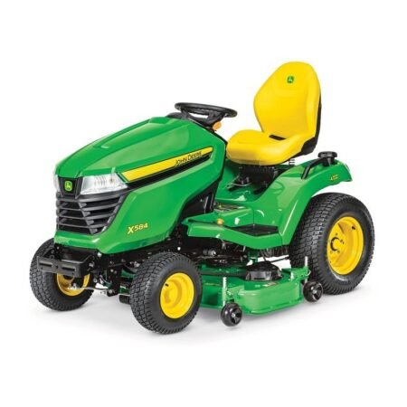 TONDEUSE AUTOPORTÉE JOHN DEERE X584 ÉJECTION LATÉRALE 137 CM