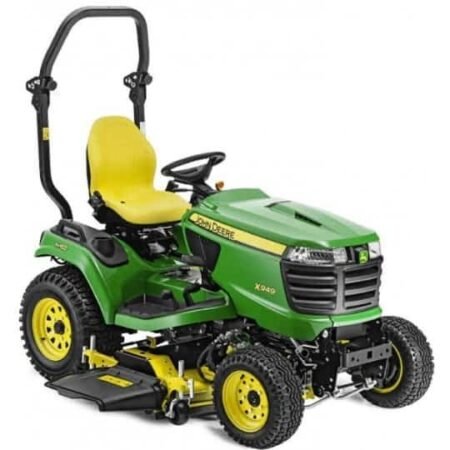 TRACTEUR TONDEUSE DIESEL JOHN DEERE X949 4RM 122 CM