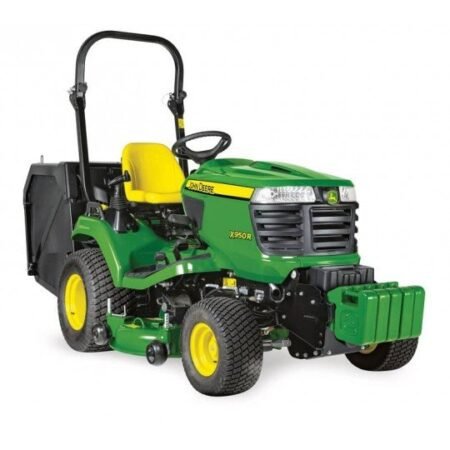 TRACTEUR TONDEUSE JOHN DEERE X950R BENNAGE EN HAUTEUR 122 CM